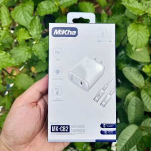 Mikha Super Go 30W Fast Charging Combo (Type-C to Type-C)