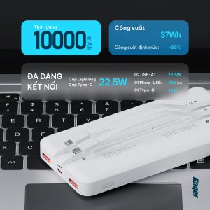 YESLINK – FAST CHARGING 22.5W – 20000mAh Power Bank